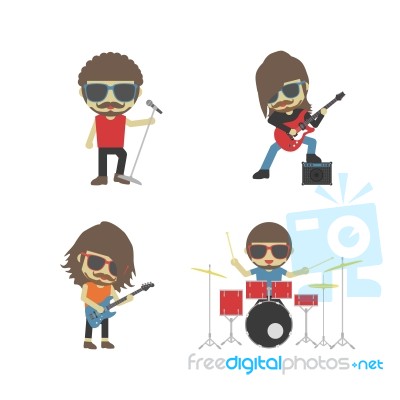 Musician Stock Image