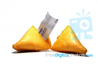 My Fortune Cookie Stock Photo
