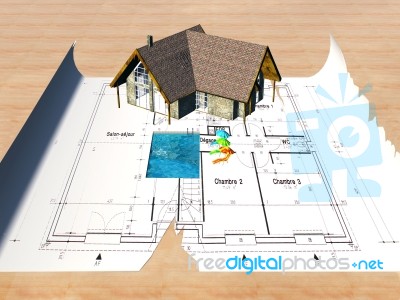 My House Stock Image My House Stock Image