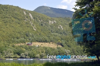 Nature Art In Lahovo Stock Photo