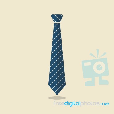 Neck Tie  Illustration Stock Image
