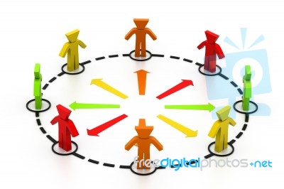 Network Concept Stock Image