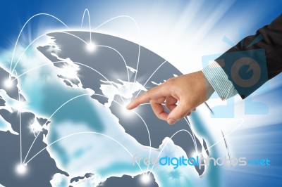 Network Concept Stock Photo