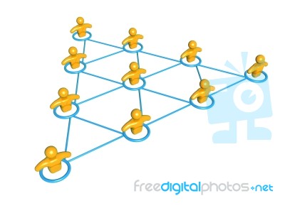 Networking And Internet Concept  Stock Image