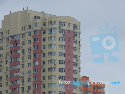 New Buildings Are Being Built Residential Buildings Stock Photo New Buildings Are Being Built Residential Buildings Stock Photo