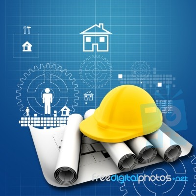 New Project Plan Stock Image