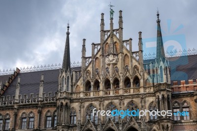 New Town Hall In Munich Stock Photo