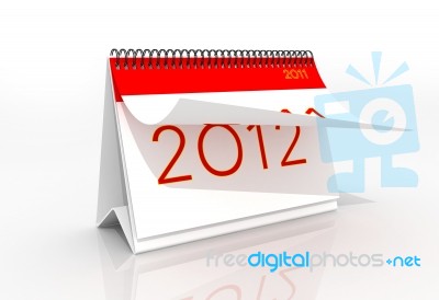 New Year 2012 Stock Image