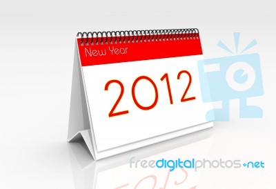 New Year 2012 Stock Image