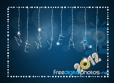 New Year 2012 Stock Image