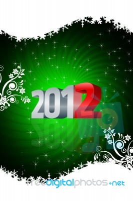 New Year 2012 Stock Image