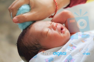 Newborn Stock Photo