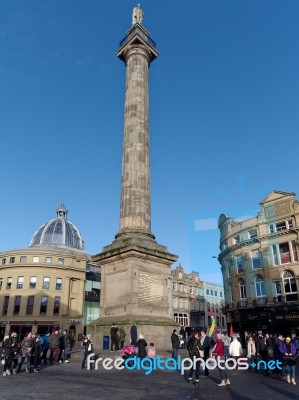 Newcastle Upon Tyne, Tyne And Wear/uk - January 20 : View Of The… Stock Photo