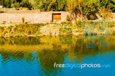 Nile Canal Stock Photo