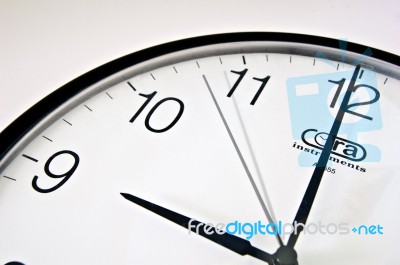 Nine O'Clock Stock Photo