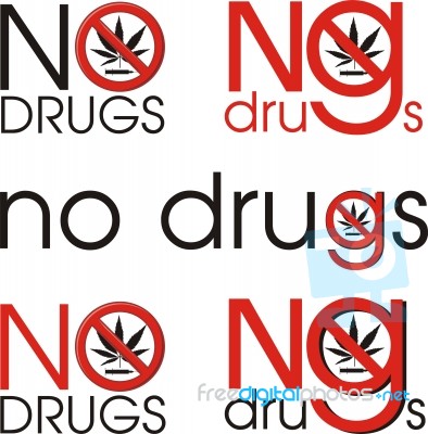 No Drugs Stock Image