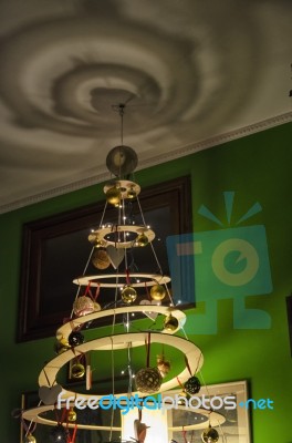Non-conformist And Unusual Christmas Tree Stock Photo