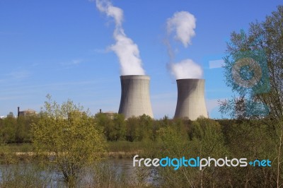 Nuclear Power Stock Photo