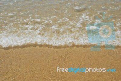 Ocean Scene Background Stock Photo