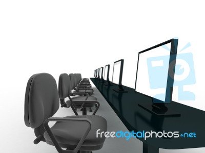 Office Space Stock Image