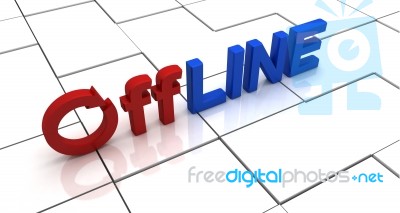 Offline Stock Image