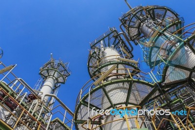 Oil And Chemical Factory Stock Photo Oil And Chemical Factory Stock Photo