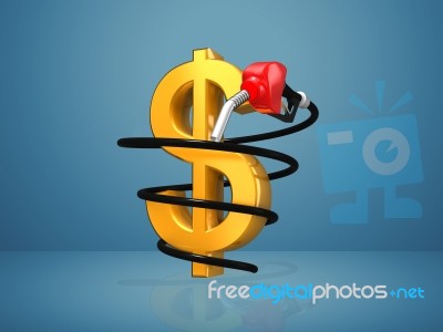 Oil Price Concept Stock Image
