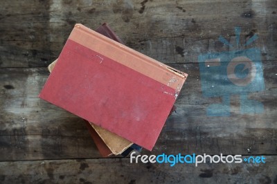 Old Books Stock Photo