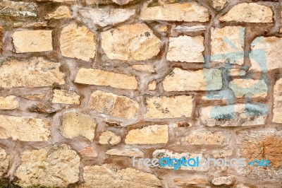 Old Brick Wall Texture Stock Photo