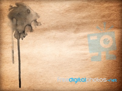 Old Brown Paper Stock Photo
