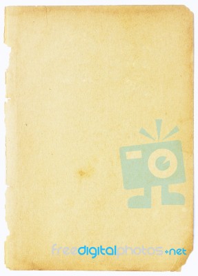 Old Brown Paper Texture Stock Photo