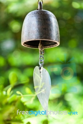 Old Buddha  Bell Stock Photo