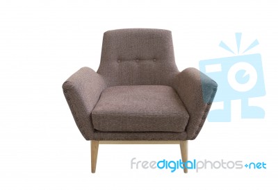Old Chair Isolated Stock Photo