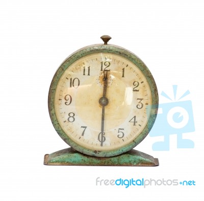 Old Clock Stock Photo