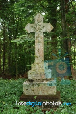 Old Gravestone Stock Photo