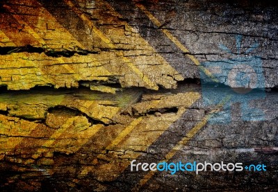 Old Grunge Wall Background Stock Photo