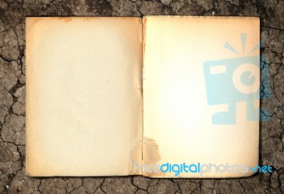 Old Notebook Stock Photo