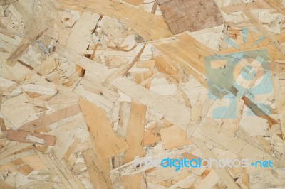 Old Plywood Floor Show Surface Details Stock Photo