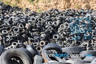 Old Tires Stock Photo Old Tires Stock Photo