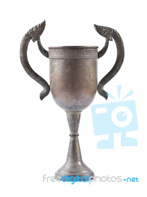 Old Trophy Stock Photo