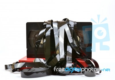 Old Video Cassette Stock Photo Old Video Cassette Stock Photo