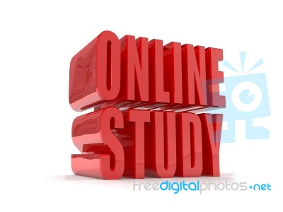 Online Education Concept Stock Image