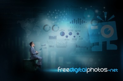 Online Trading Concept Stock Photo
