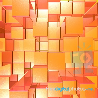 Orange glass background Stock Image