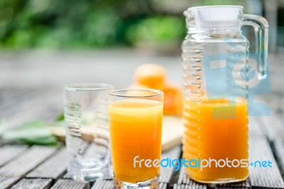 Orange Juice Stock Photo