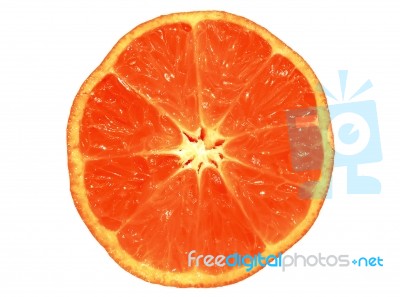 Orange Slice Stock Photo