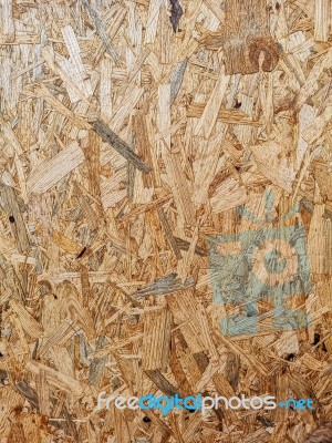 Oriented Strand Plywood Board Texture Stock Photo