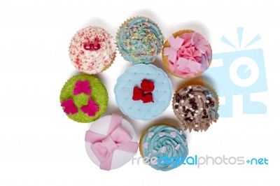 Original And Creative Cupcake Designs Stock Photo