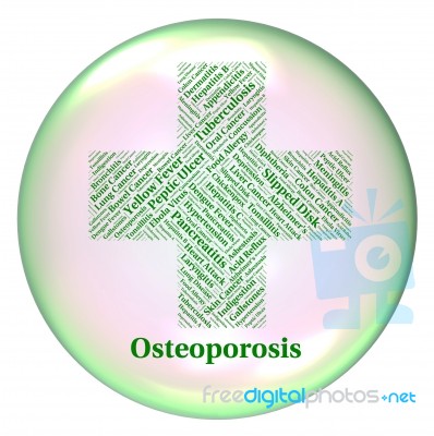 Osteoporosis Illness Represents Poor Health And Afflictions Stock Image Osteoporosis Illness Represents Poor Health And Afflictions Stock Image