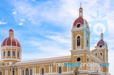 Our Lady Of The Assumption Cathedral, Granada Stock Photo